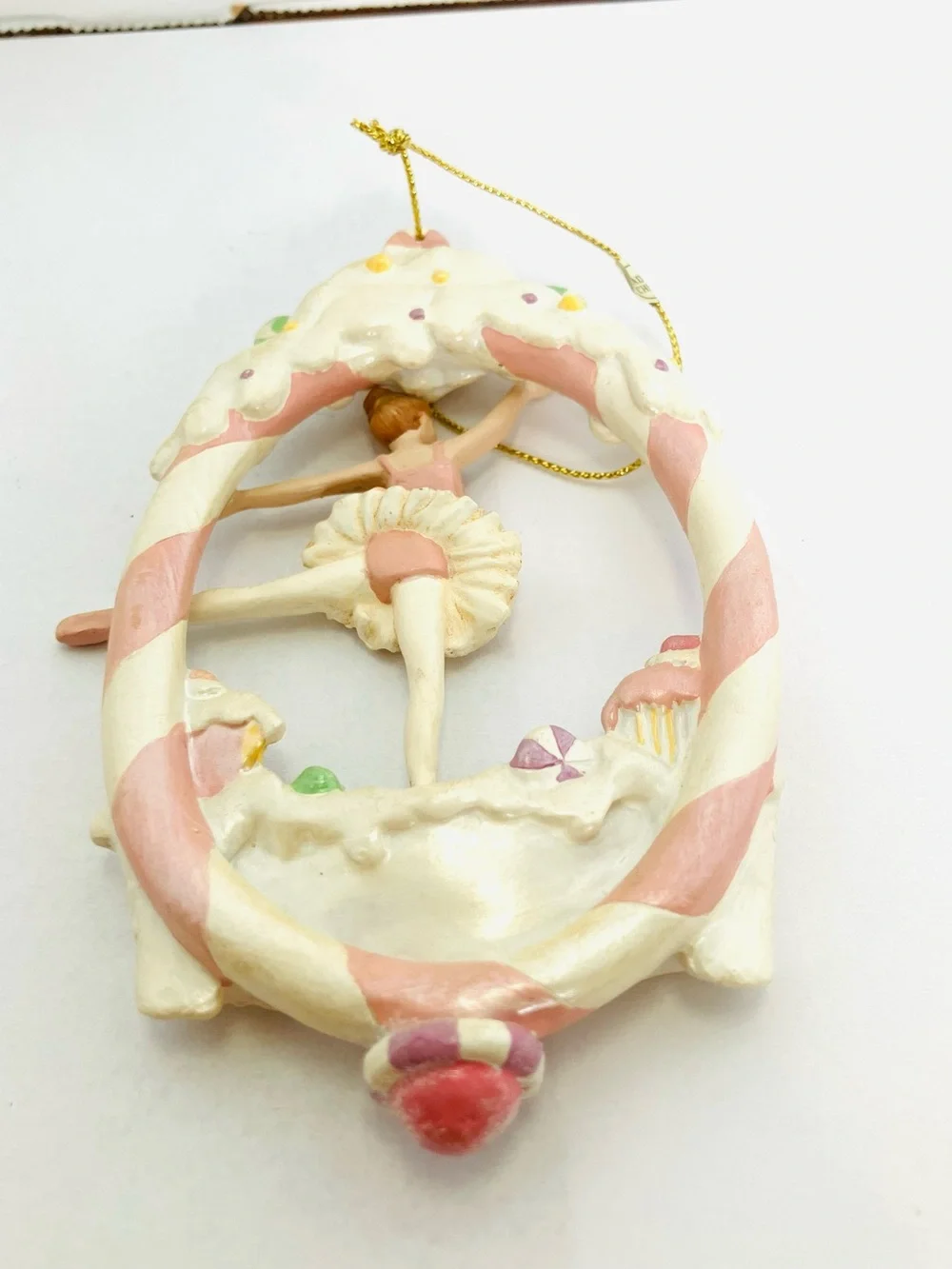 The Sugarplum Fairy Resin Ballerina Ornament Unbranded